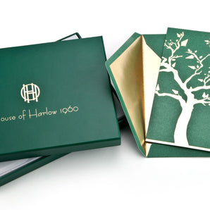 Triangle Tree Greeting Card Set